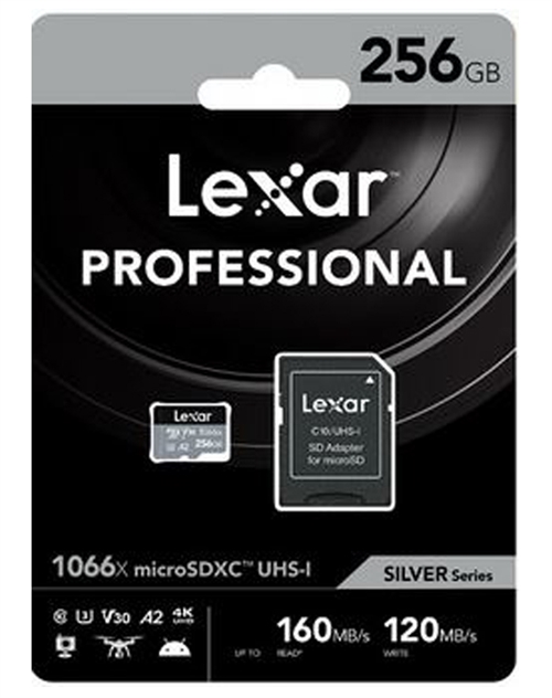 Lexar Prof 256GB 1066X MicroSDXC